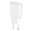 Ntech USB C Adapter 20W - USB C Snellader Met 1M USB C Kabel - Hoesje Geschikt voor Samsung Galaxy A18 transparant Anti Shock silicone hoesje met 2x screenprotector- Ntech COMBI-SET