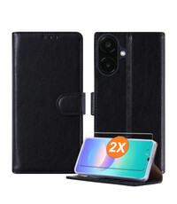 Ntech Hoesje geschikt voor Samsung Galaxy A08 hoesje Zwart