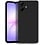 Ntech Hoesje geschikt voor Samsung Galaxy A08 / A07 4G / 5G hoesje Siliconen cover Zwart backcover