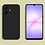 Ntech Hoesje geschikt voor Samsung Galaxy A08 / A07 4G / 5G hoesje Siliconen cover Zwart backcover