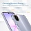 Ntech Hoesje geschikt voor Samsung Galaxy A08 Hoesje transparant - Anti Shock silicone hoesje Galaxy A07 case met 2 Pack Screenprotector tempered glass voor Samsung A08