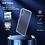 Ntech Hoesje geschikt voor Samsung Galaxy A08 Hoesje transparant - Anti Shock silicone hoesje Galaxy A07 case met 2 Pack Screenprotector tempered glass voor Samsung A08