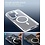 Ntech Ntech Magsafe hoesje Geschikt voor Samsung Galaxy S25 FE / S26 FE Hoesje Wit - Transparant – Stand Functie – Shockproof Bumper case