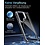 Ntech Ntech Magsafe hoesje Geschikt voor Samsung Galaxy S25 FE / S26 FE Hoesje Zwart - Transparant – Stand Functie – Shockproof Bumper case