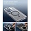 Ntech Ntech Magsafe hoesje Geschikt voor Samsung Galaxy S25 FE / S26 FE Hoesje Zwart - Transparant – Stand Functie – Shockproof Bumper case