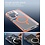 Ntech Ntech Magsafe hoesje Geschikt voor Samsung Galaxy S25 FE / S26 FE Hoesje Oranje - Transparant – Stand Functie – Shockproof Bumper case