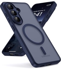 Ntech Ntech Hoesje Geschikt voor Samsung Galaxy S26 FE / S25 FE Hoesje Navy