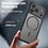 Ntech Ntech Hoesje Geschikt voor iPhone 17 Pro Max / 18 Pro Max Hoesje Zwart voor MagSafe – Shockproof Back Cover – Camera- en Lensbescherming – Beschermhoes