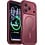 Ntech Ntech Hoesje Geschikt voor iPhone 17 Pro Max / 18 Pro Max Hoesje Bordeaux voor MagSafe – Shockproof Back Cover – Camera- en Lensbescherming – Beschermhoes