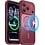 Ntech Ntech Hoesje Geschikt voor iPhone 17 Pro Max / 18 Pro Max Hoesje Bordeaux voor MagSafe – Shockproof Back Cover – Camera- en Lensbescherming – Beschermhoes
