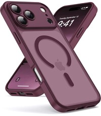 Ntech Ntech Hoesje Geschikt voor iPhone 17 Pro / 18 Pro Hoesje Bordeaux
