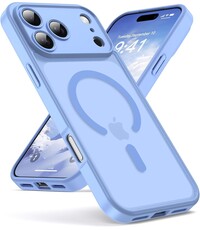 Ntech Ntech Hoesje Geschikt voor iPhone 17 Pro / 18 Pro Hoesje Licht Blauw