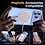 Ntech Ntech Hoesje Geschikt voor iPhone 17 Pro / 18 Pro Hoesje Licht Blauw voor MagSafe – Shockproof Back Cover – Camera- en Lensbescherming – Beschermhoes