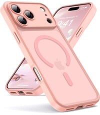 Ntech Ntech Hoesje Geschikt voor iPhone 17 Pro / 18 Pro Hoesje Licht Roze