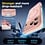 Ntech Ntech Hoesje Geschikt voor iPhone 17 Pro / 18 Pro Hoesje Licht Roze voor MagSafe – Shockproof Back Cover – Camera- en Lensbescherming – Beschermhoes