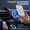 Ntech Ntech Hoesje Geschikt voor Samsung Galaxy A56 Hoesje Licht Blauw voor MagSafe – Shockproof Back Cover – Camera- en Lensbescherming – Beschermhoes
