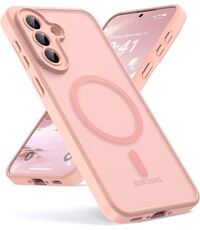 Ntech Ntech Hoesje Geschikt voor Samsung Galaxy A56 Hoesje Licht Roze