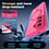 Ntech Ntech Hoesje Geschikt voor Samsung Galaxy A56 Hoesje Pink voor MagSafe – Shockproof Back Cover – Camera- en Lensbescherming – Beschermhoes