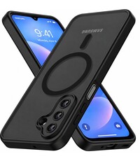 Ntech Ntech Hoesje Geschikt voor Samsung Galaxy A17 / A18 Hoesje Zwart