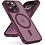 Ntech Ntech Hoesje Geschikt voor iPhone 14 Pro Hoesje Bordeaux voor MagSafe – Shockproof Back Cover – Camera- en Lensbescherming – Beschermhoes