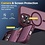 Ntech Ntech Hoesje Geschikt voor iPhone 14 Pro Hoesje Bordeaux voor MagSafe – Shockproof Back Cover – Camera- en Lensbescherming – Beschermhoes
