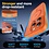 Ntech Ntech Hoesje Geschikt voor iPhone 14 Pro Hoesje Oranje voor MagSafe – Shockproof Back Cover – Camera- en Lensbescherming – Beschermhoes