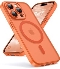 Ntech Ntech Hoesje Geschikt voor iPhone 14 Pro Hoesje Oranje