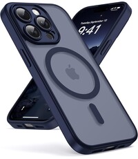 Ntech Ntech Hoesje Geschikt voor iPhone 14 Pro Hoesje Navy