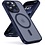 Ntech Ntech Hoesje Geschikt voor iPhone 14 Pro Hoesje Navy voor MagSafe – Shockproof Back Cover – Camera- en Lensbescherming – Beschermhoes