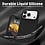 Ntech Hoesje geschikt voor iPhone 17 Pro / 18 Pro siliconen hoesje Zwart zacht siliconen hoesje backcover - met iPhone 18 Pro Screenprotector - 2 stuks