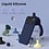 Ntech Hoesje geschikt voor iPhone 17 Pro / 18 Pro siliconen hoesje Navy zacht siliconen hoesje backcover - met iPhone 18 Pro Screenprotector - 2 stuks
