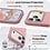 Ntech Hoesje geschikt voor iPhone 17 Pro / 18 Pro siliconen hoesje Pink Sand zacht siliconen hoesje backcover - met iPhone 18 Pro Screenprotector - 2 stuks