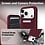 Ntech Hoesje geschikt voor iPhone 17 Pro Max / 18 Pro Max siliconen hoesje Bordeaux rood zacht siliconen hoesje backcover - met iPhone 18 Pro Max Screenprotector - 2 stuks