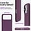 Ntech Hoesje geschikt voor iPhone 17 Pro Max / 18 Pro Max siliconen hoesje Bordeaux rood zacht siliconen hoesje backcover - met iPhone 18 Pro Max Screenprotector - 2 stuks
