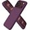 Ntech Hoesje geschikt voor iPhone 17 Pro Max / 18 Pro Max siliconen hoesje Bordeaux rood zacht siliconen hoesje backcover - met iPhone 18 Pro Max Screenprotector - 2 stuks