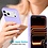 Ntech Hoesje geschikt voor iPhone 17 Pro Max / 18 Pro Max siliconen hoesje Lila zacht siliconen hoesje backcover - met iPhone 18 Pro Max Screenprotector - 2 stuks