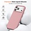 Ntech Hoesje geschikt voor iPhone 17 Pro Max / 18 Pro Max siliconen hoesje Pink Sand zacht siliconen hoesje backcover - met iPhone 18 Pro Max Screenprotector - 2 stuks