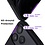 Ntech Hoesje geschikt voor iPhone 17 Pro Max / 18 Pro Max siliconen hoesje Zwart zacht siliconen hoesje backcover - met iPhone 18 Pro Max Screenprotector - 2 stuks