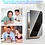 Ntech Privacy Screenprotector - Geschikt voor iPhone Duo Screenprotector Privacy Bescherm Glas - 2 Stuks