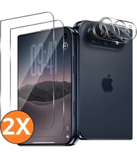 Ntech Screenprotector geschikt voor iPhone Duo ScreenProtector