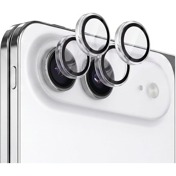 Ntech Camera Lens Screen Protector Geschikt voor iPhone Duo Transparant - Screenprotector -1x Camera Protector iPhone Duo