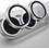 Ntech Camera Lens Screen Protector Geschikt voor iPhone Duo Transparant - Screenprotector -1x Camera Protector iPhone Duo