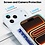 Ntech Ntech Hoesje geschikt voor iPhone 18 Pro / 17 Pro  - Pasjeshouder - Transparant - met Kaarthouder - Hard Case - iPhone 17 pro / 18 Pro hoesje transparant hoes