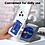 Ntech Ntech Hoesje geschikt voor iPhone 18 Pro / 17 Pro  - Pasjeshouder - Transparant - met Kaarthouder - Hard Case - iPhone 17 pro / 18 Pro hoesje transparant hoes