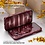 Ntech Ntech Hoesje Geschikt voor iPhone 18 Pro Max / iPhone 17 Pro Max hoesje burgundy Rood – MagSafe Transparante Backcover met Lensbeschermer + Screenprotector – 2 Stuks