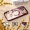 Ntech Hoesje Geschikt  iPhone 18 Pro Hoesje – Transparant/ Burgundy Hybrid Backcover, MagSafe Compatibel & Verhoogde Camerabescherming – Slank en Stevig - Ntech