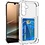Ntech Hoesje Geschikt Voor Samsung Galaxy A27 hoesje met pasjeshouder transparant Shock proof case met Kaarthouder