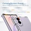 Ntech Ntech - Hoesje Geschikt voor Samsung Galaxy Z Fold 8 hoesje - transparant Shockproof backcover - Transparant