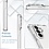 Ntech Ntech - Hoesje Geschikt voor Samsung Galaxy Z Fold 8 Ultra hoesje - transparant Shockproof backcover - Transparant