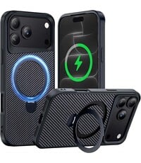 Ntech Ntech Carbon MagSafe Hoesje Geschikt voor iPhone 18 Pro Max